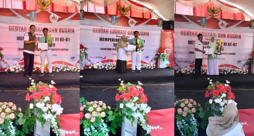 Penerimaan Hadiah O2SN 2026 Tingkat Kabupaten Sampang