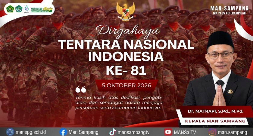 Dirgahayu Tentara Nasional Indonesia ke-81