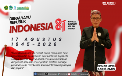 Semangat Kemerdekaan, Kobarkan Persatuan dan Prestasi, Dirgahayu RI Ke-81