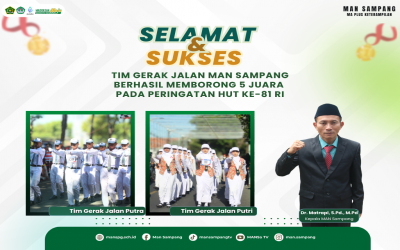 MAN SAMPANG BORONG JUARA GERAK JALAN 2026