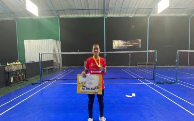 Siti Natasya Hikmatul Rahman, Juara 2 Turnamen Bulutangkis Kejurkab Bupati Open Lamongan 2026 Kategori Tunggal Remaja Putri